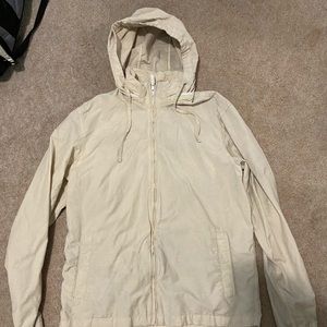 Tan zip up jacket